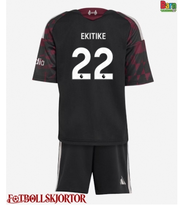 Liverpool Hugo Ekitike #22 Tredje Kläder Barn 2026-27 Kortärmad (+ Korta byxor)